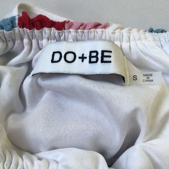 NEW! Striped & Ruffled One-Shouldered Top - Picture 3 of 6